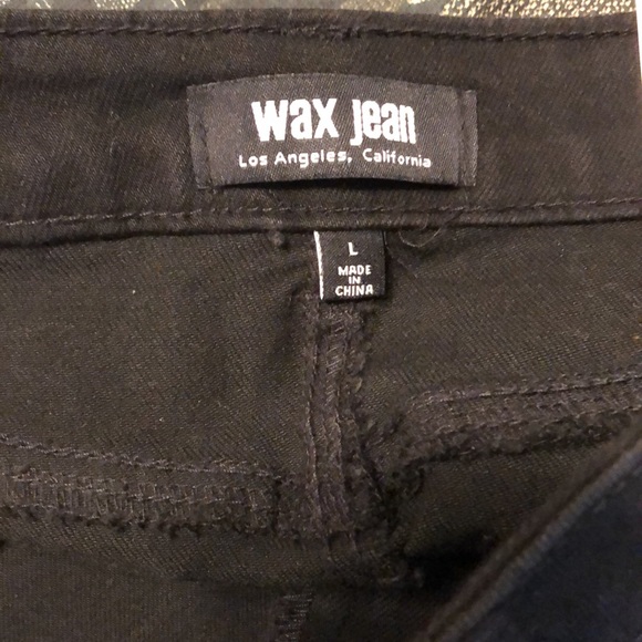 Wax Jean Black Denim Skirt - Picture 9 of 11